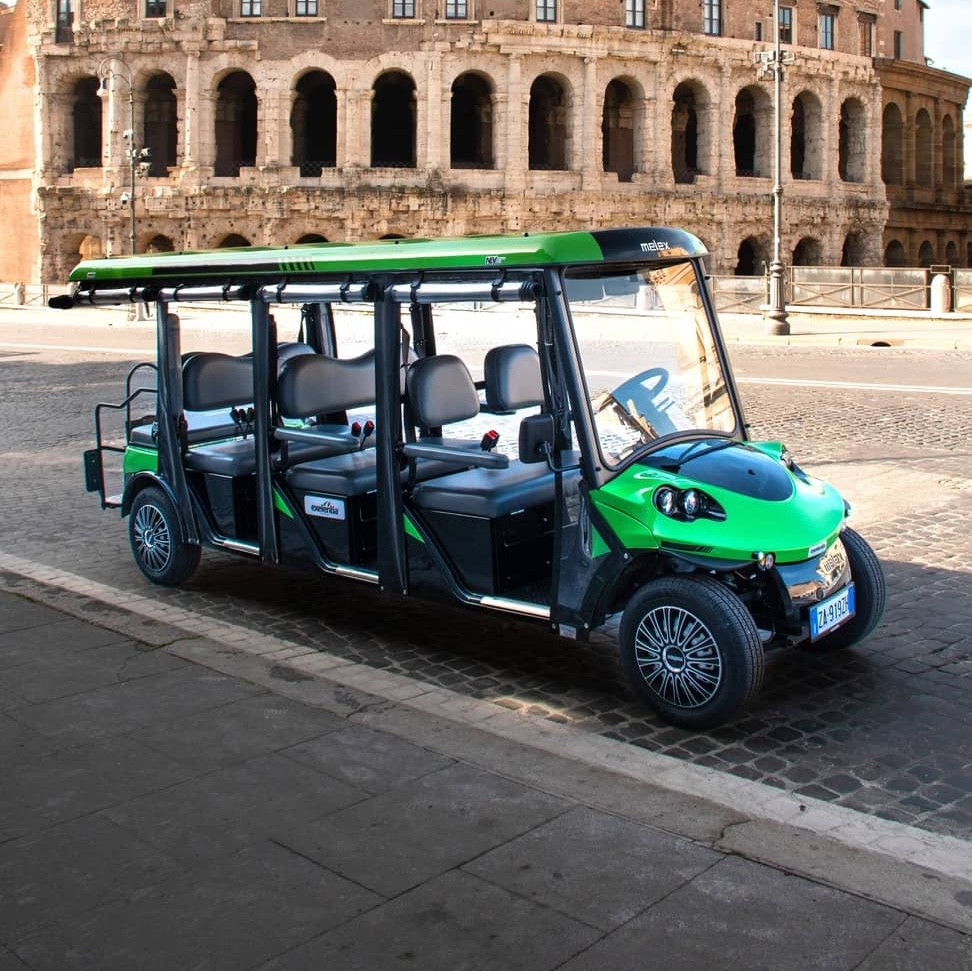 Modern and comfortable golf carts